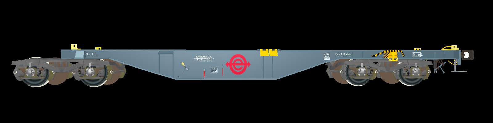 Wagon Plat Sggrss double