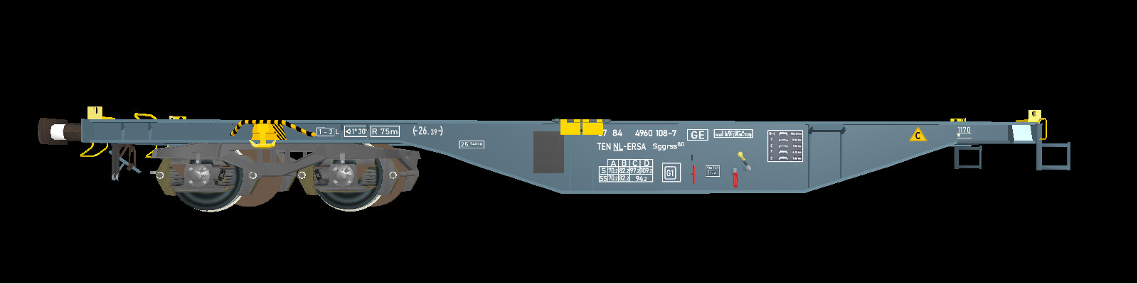 Wagon Plat Sggrss double