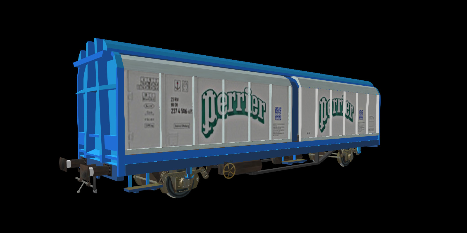 Wagon Perrier Hbis Or